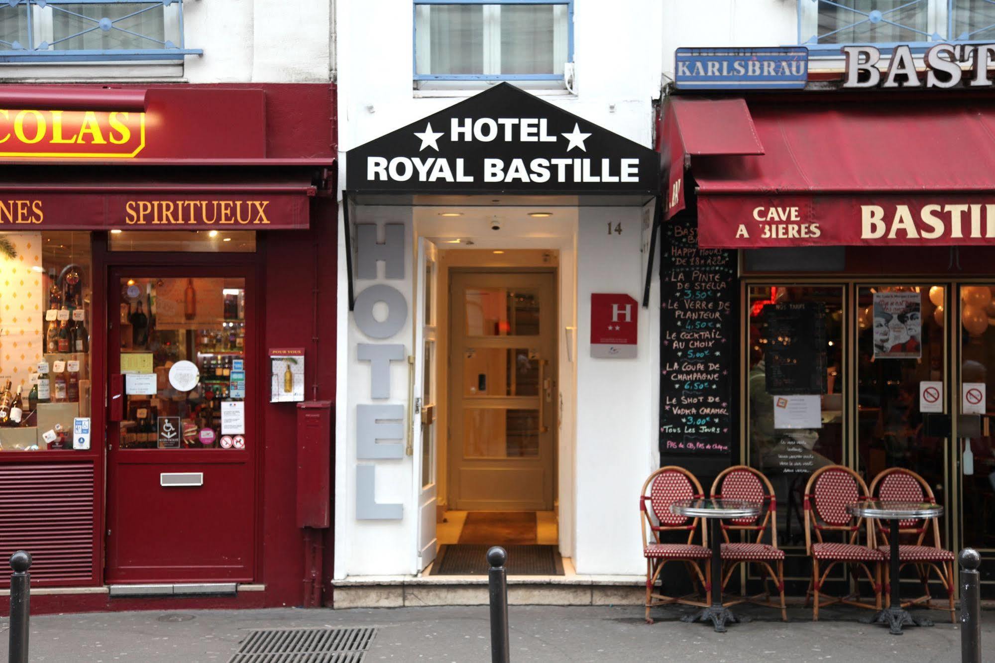 Hotel Royal Bastille Paris Eksteriør bilde